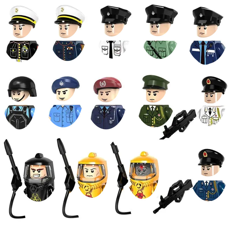 Lego Set City - Blocos de Montar da Polícia Especial