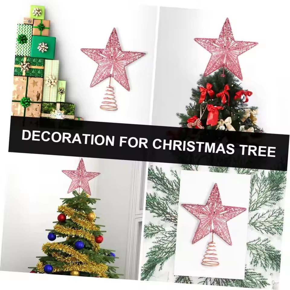 Star Tree Topper - Estrela Pentagonal para o Topo da