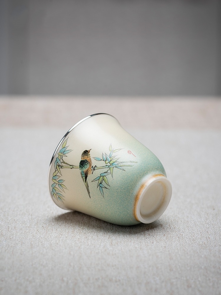 Gift Box Wrap Set - Conjunto de Xícaras de Porcelana Artesanais