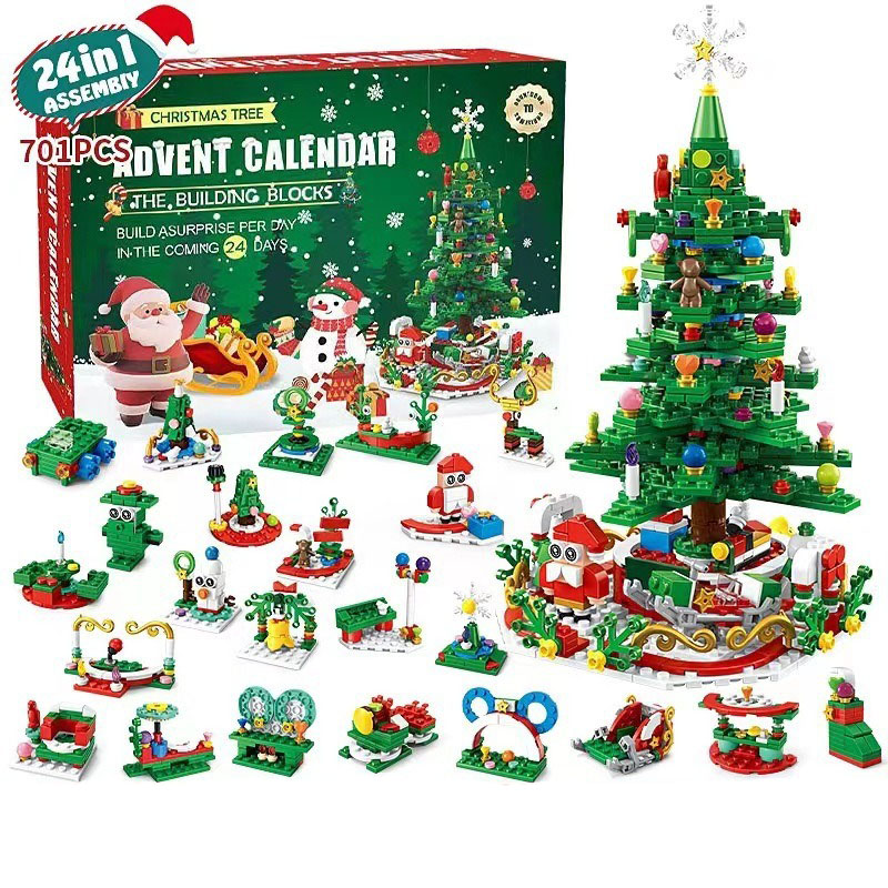Advent Calendar Gift - Série de natal quente calendário do