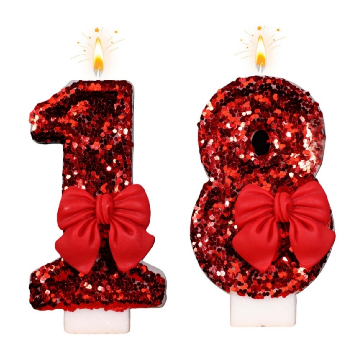 Holiday Candle Set - Novas Velas de Aniversário com Números