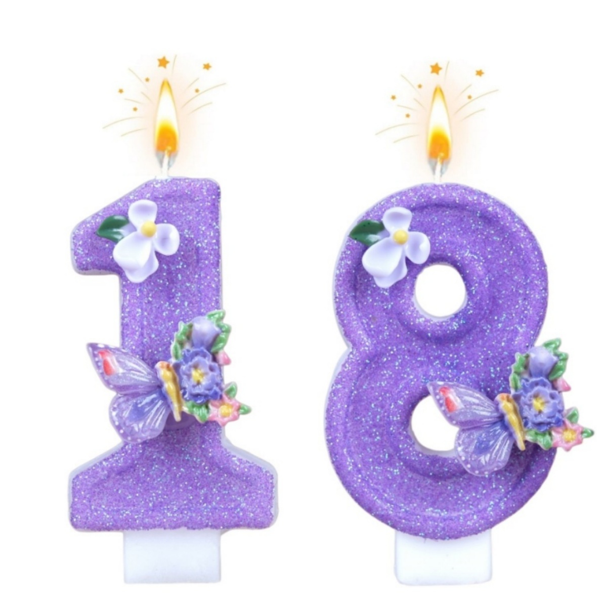 Holiday Candle Set - Novas Velas de Aniversário com Números