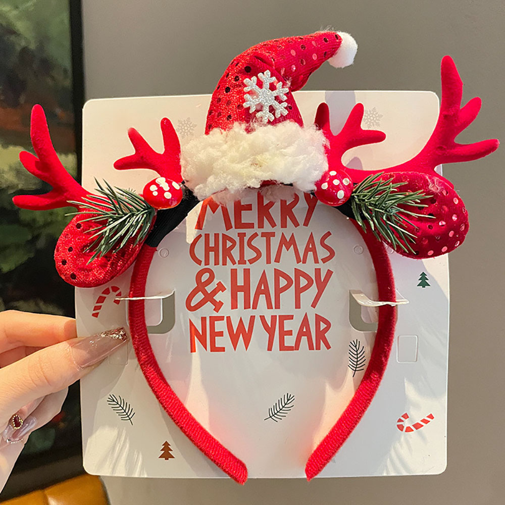 Bonito acessórios de cabelo am - Reindeer Antlers Headband avaliação e preço