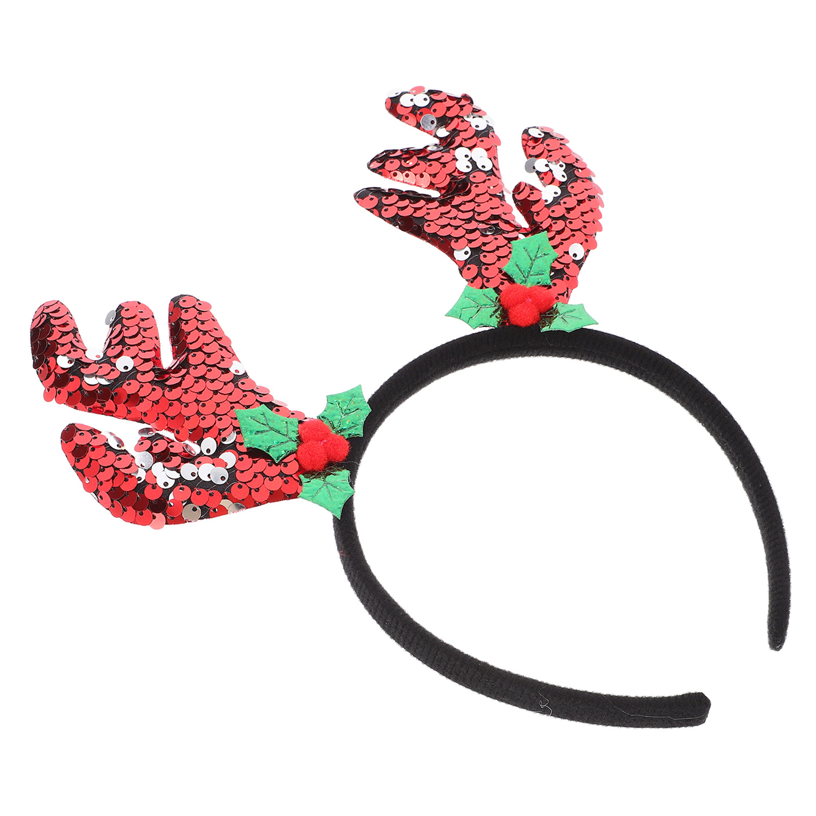 Tiara de Chifres de Rena para  - Reindeer Antlers Headband avaliação e preço