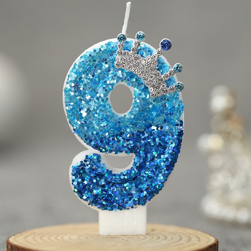 Velas de Aniversário Azuis com - Holiday Candle Set avaliação e preço