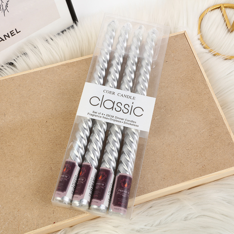 4 pçs estilo europeu pólo long - Holiday Candle Set avaliação e preço