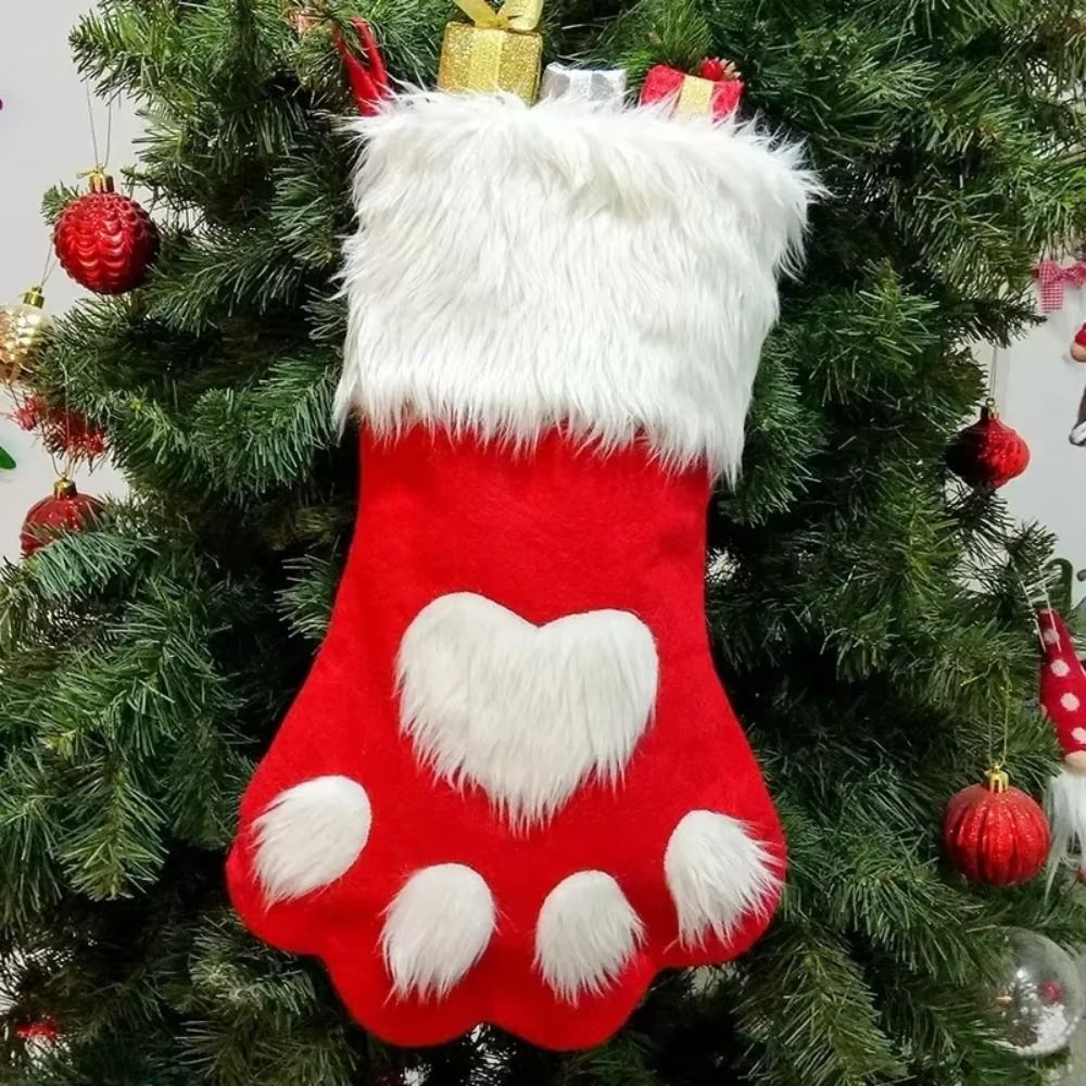 1/3/5/10PCS Bonita Meia de Nat - Christmas Stocking Hanging avaliação e preço