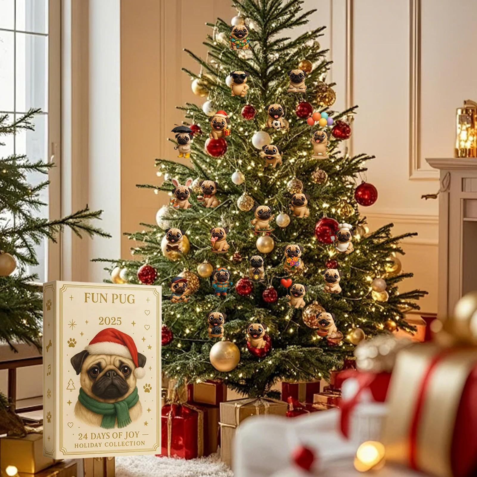 2025 pug calendário do advento - Advent Calendar Gift avaliação e preço