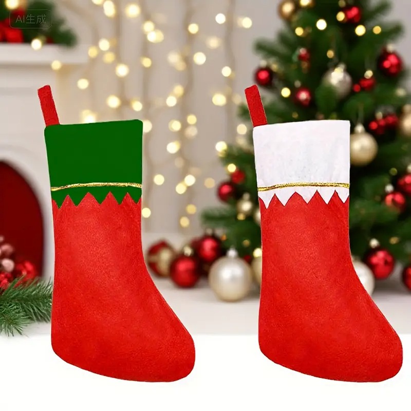 Feriado natal meia lareira pen - Christmas Stocking Hanging avaliação e preço