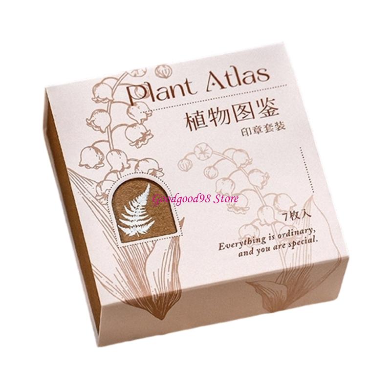 Conjunto selos trabalho cartão - Gift Box Wrap Set avaliação e preço