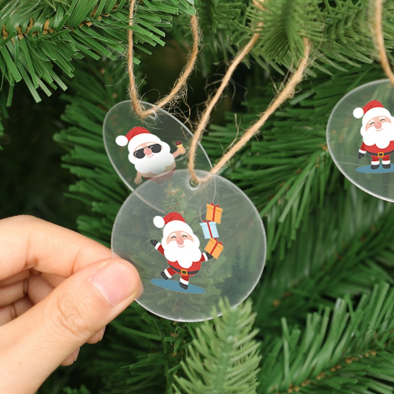 5/100x Bolas de Acrílico Redon - Christmas Stocking Hanging avaliação e preço