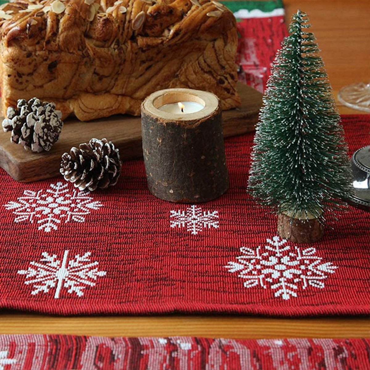ABDD HOT Caminho de Mesa de Na - Christmas Table Runner avaliação e preço
