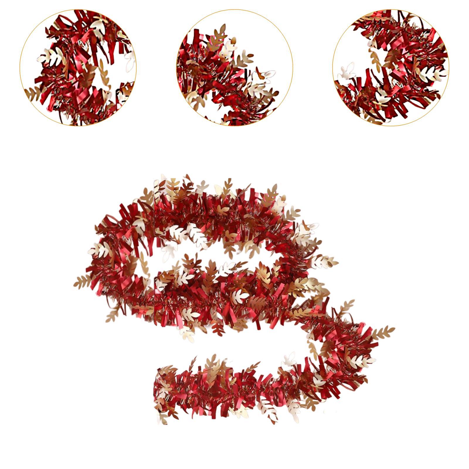 Guirlanda de Natal de Fios Met - Tinsel Garland Decoration avaliação e preço