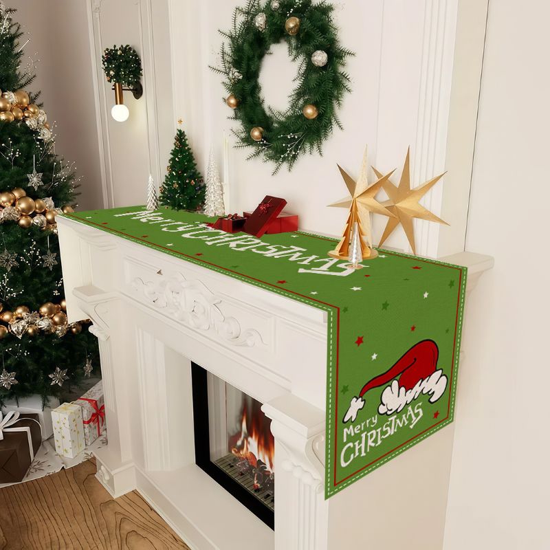 VIKAMA Conjunto de Toalhas de  - Christmas Table Runner avaliação e preço