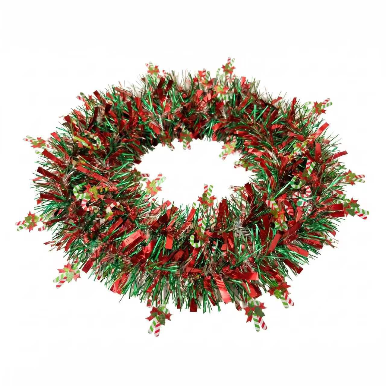 Guirlanda de Natal com Glitter - Tinsel Garland Decoration avaliação e preço