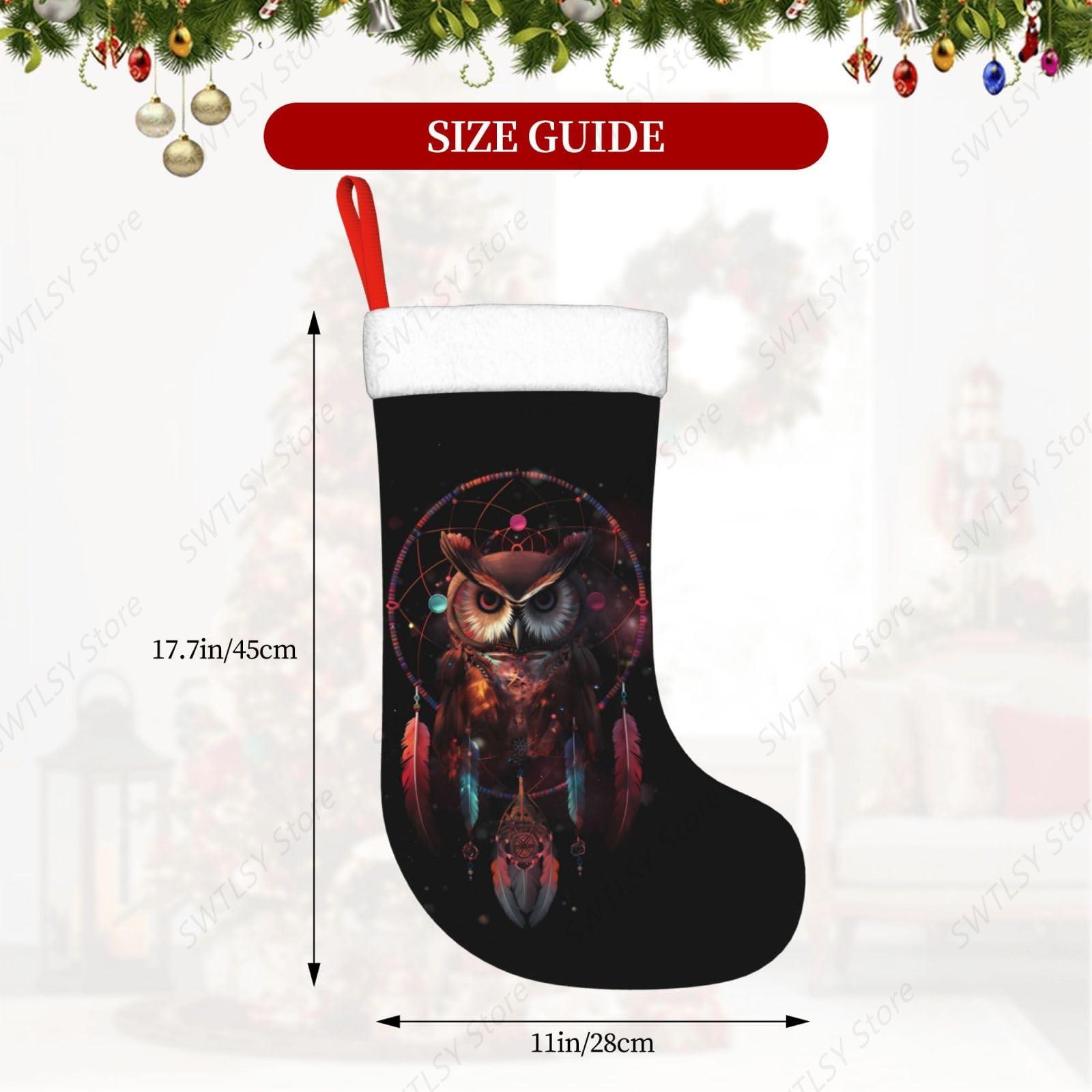 Coruja arco-íris coletor grand - Christmas Stocking Hanging avaliação e preço