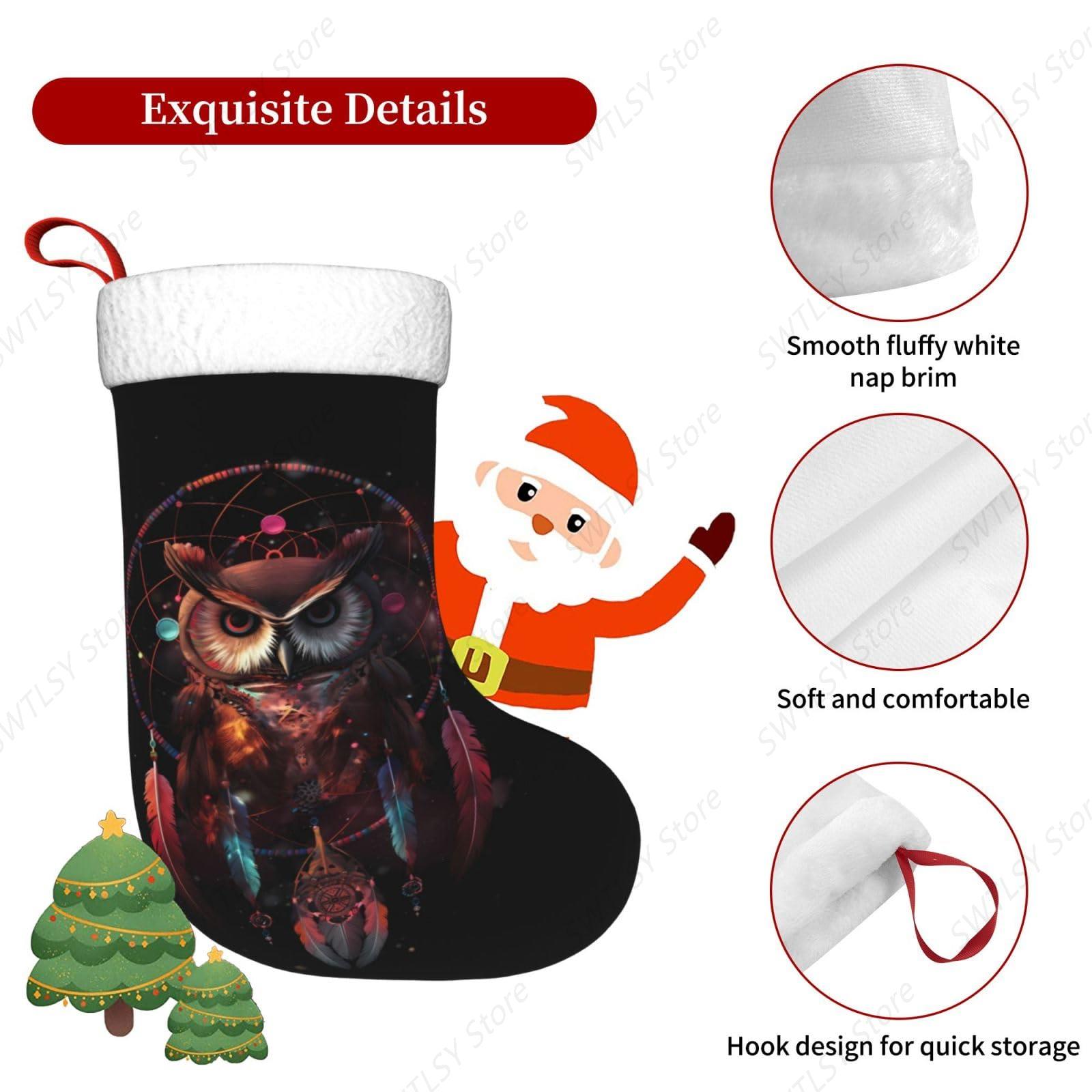 Coruja arco-íris coletor grand - Christmas Stocking Hanging avaliação e preço