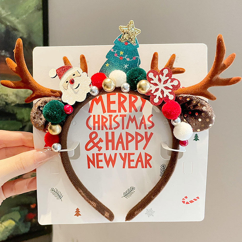 Bonito acessórios de cabelo ve - Reindeer Antlers Headband avaliação e preço