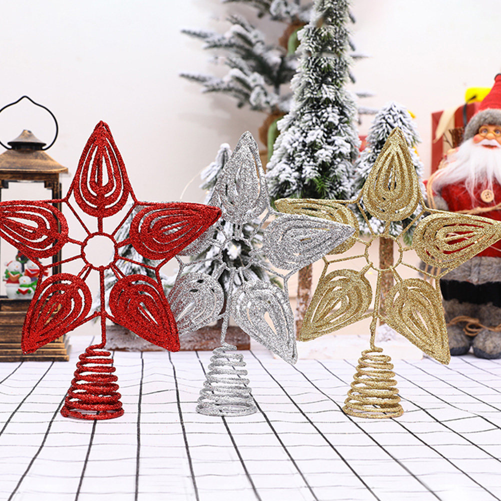 1 peça de enfeite de ferro em  - Star Tree Topper avaliação e preço