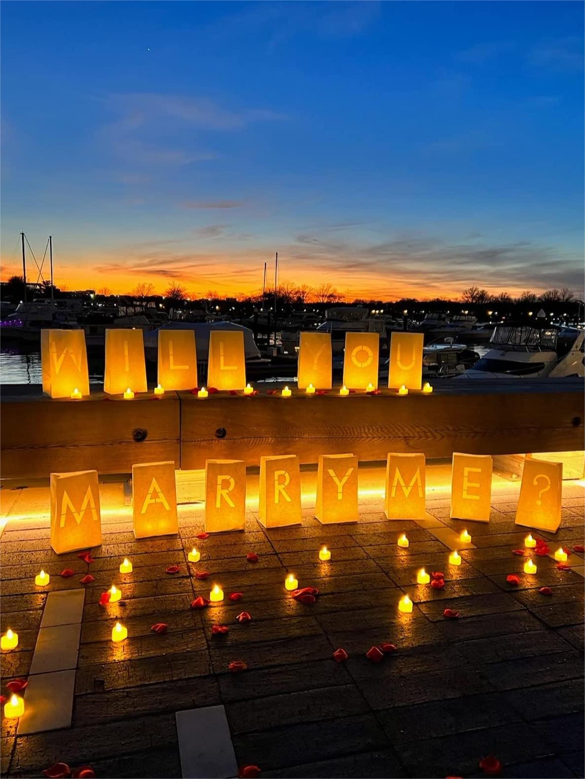 Você casar comigo proposta dec - Holiday Candle Set avaliação e preço