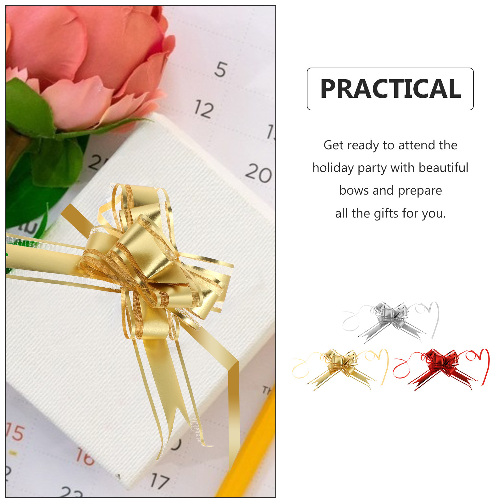 Conjunto de 30 Laços Decorativ - Gift Box Wrap Set avaliação e preço
