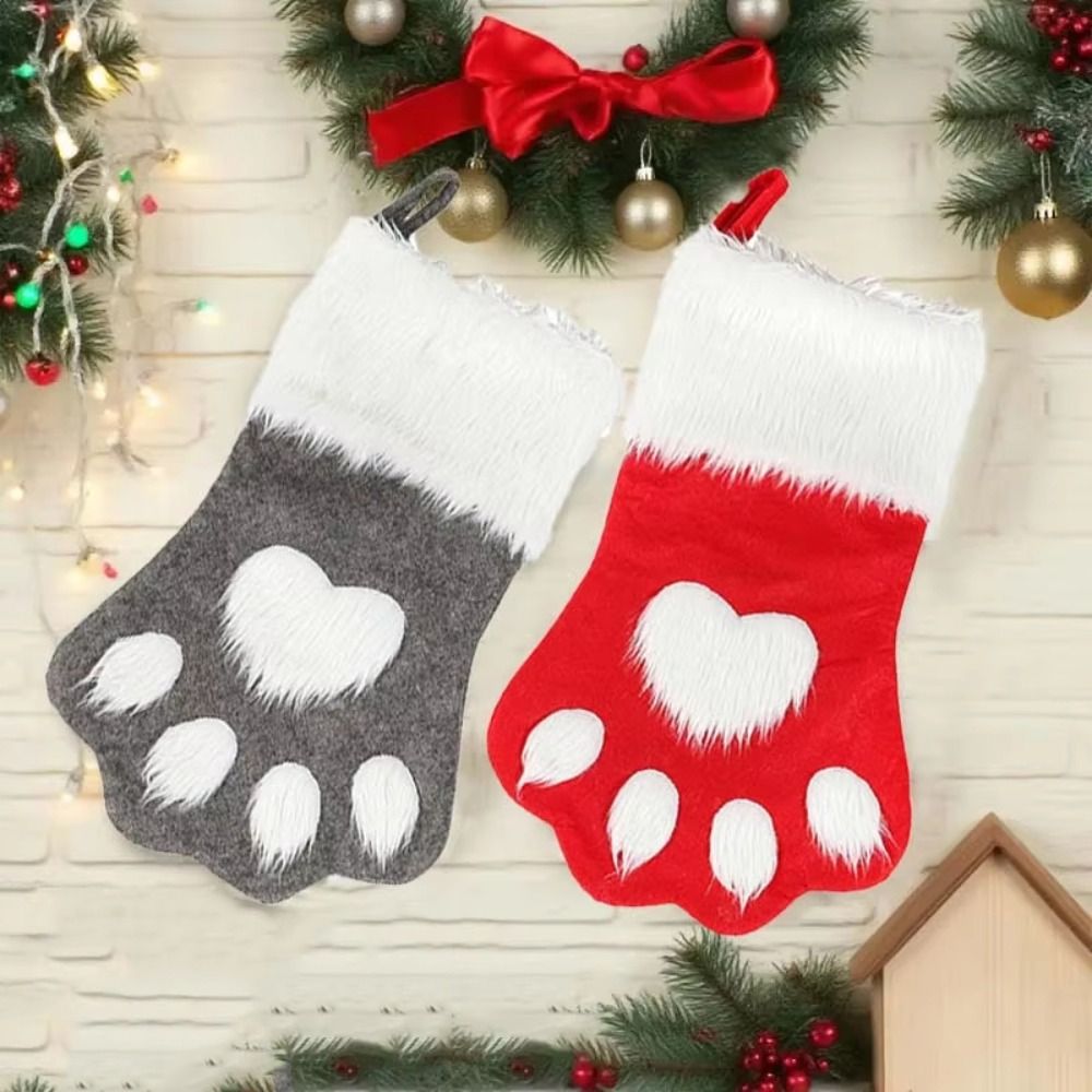1/3/5/10PCS Meia de Natal em F - Christmas Stocking Hanging avaliação e preço