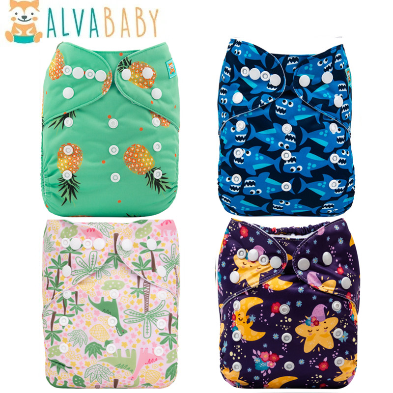 U Pick ALVABABY Fralda de pano - Pampers Diaper Premium Care avaliação e preço