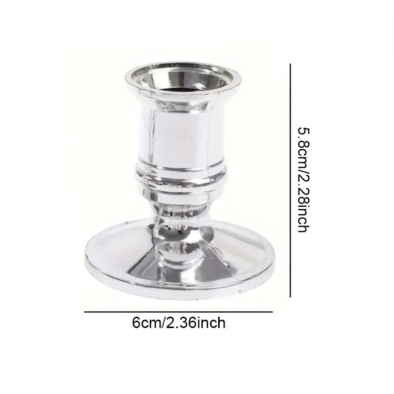 Conjunto de 6 Castiçais Decora - Holiday Candle Set avaliação e preço
