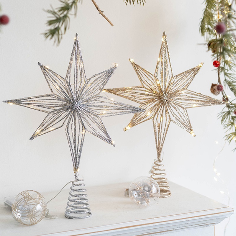 Estrela LED Árvore De Natal En - Star Tree Topper avaliação e preço