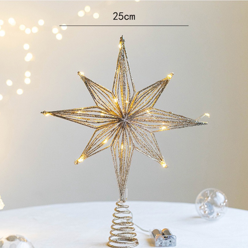 Estrela LED Árvore De Natal En - Star Tree Topper avaliação e preço